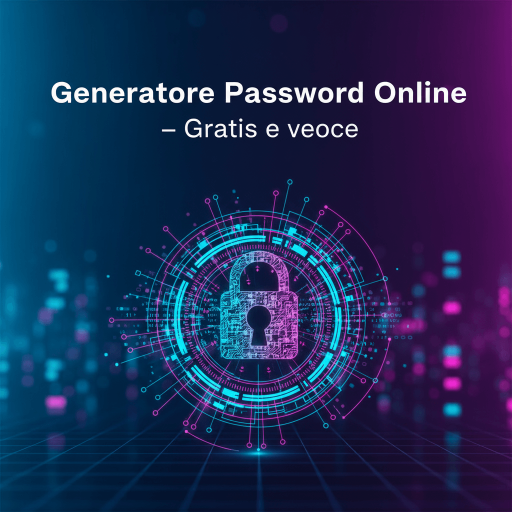 Generatore Password Online — Gratis e veloce