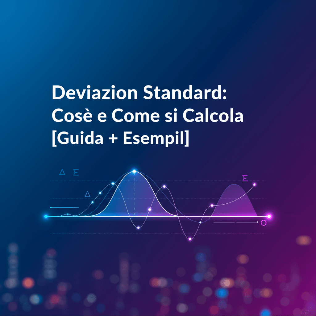 Deviazione Standard: Cos’è e Come si Calcola [Guida + Esempi]